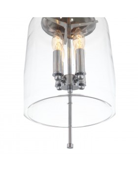 SL367.103.04 Светильник подвесной ST-Luce Хром/Прозрачный E14 4*40W DELEVASO-foto3