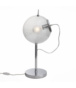 SL550.104.01 Прикроватная лампа ST-Luce Хром/Прозрачный E27 1*60W SENZA-foto2