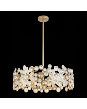 SL1172.203.05 Светильник подвесной ST-Luce Золотистый/Золотистый, Прозрачный E14 5*60W NAMIO-foto8