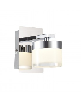 SL1600.101.01 Светильник настенный ST-Luce Хром/Белый LED 1*5W 4000K SALTAGGIO