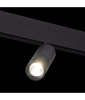 ST365.436.12 Магнитный трековый светильник Черный LED 1*12W 3000K 1 020Lm Ra>80 36° IP20 L-xW44xH130 48V LEMMI-foto3