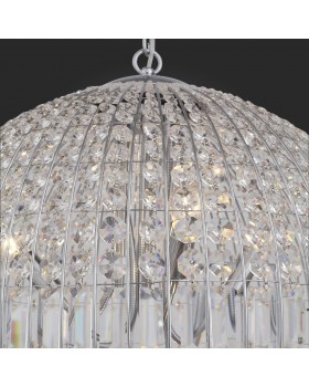 SL226.103.08 Люстра подвесная ST-Luce Хром/Прозрачный E14 8*40W MONDO-foto12