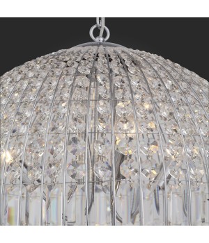 SL226.103.08 Люстра подвесная ST-Luce Хром/Прозрачный E14 8*40W MONDO-foto12