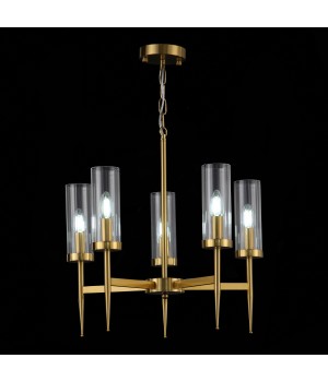 SL1159.303.05 Люстра подвесная ST-Luce Латунь/Латунь, Прозрачный E14 5*60W ACAZIO-foto9