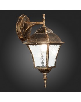 SL082.211.01 Светильник уличный настенный ST-Luce Бронза/Бронза, Прозрачный E27 1*60W DOMENICO-foto7