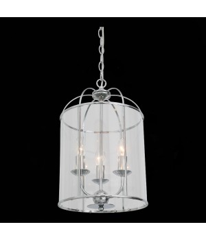 SL267.103.03 Люстра подвесная ST-Luce Хром/Прозрачный E14 3*40W ODIERNO-foto4