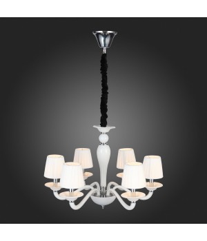 SL1112.503.06 Люстра подвесная ST-Luce Хром, Белый/Белый E14 6*40W SERENATTA-foto21