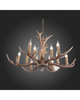 SL153.703.12 Люстра подвесная ST-Luce Светло-Коричневый E14 12*40W RENNA-foto5