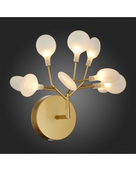 SL411.221.09 Бра ST-Luce Золотистый/Белый G4 9*1,5W RICCARDO-foto5