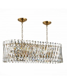 SL1170.303.12 Светильник подвесной ST-Luce Латунь/Прозрачный E14 12*40W FABIO-foto2