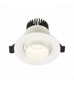 ST701.548.07 Св-к встр. Zoom Белый LED 1*7W 4000K 560Lm Ra 15°-60° IP20 D90xH65 170-240V ST701-foto2