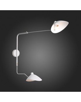 SL305.501.02 Светильник настенный ST-Luce Белый/Белый E27 2*60W SPRUZZO-foto4