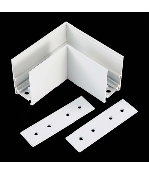 ST007.519.00 Угол-соединитель для подвесного / накладного магнитного шинопровода ST-Luce Белый ST007-foto2