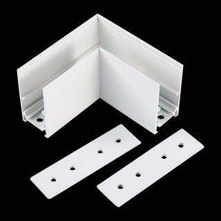 ST007.519.00 Угол-соединитель для подвесного / накладного магнитного шинопровода  ST-Luce Белый ST007-foto2