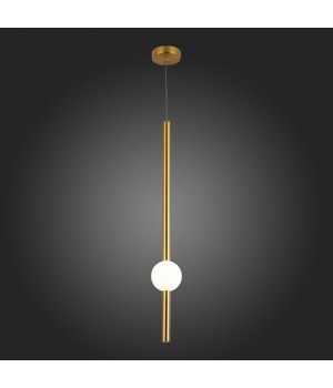 SL1222.233.01 Светильник подвесной ST-Luce Золотистый/Золотистый, Белый LED 1*18W 4000K ANGURRA-foto7