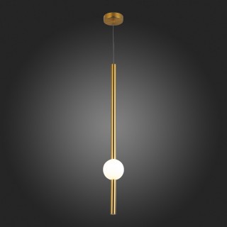 SL1222.233.01 Светильник подвесной ST-Luce Золотистый/Золотистый, Белый LED 1*18W 4000K ANGURRA-foto7