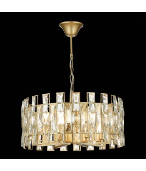 SL1626.203.08 Люстра подвесная ST-Luce шампань/шампань, прозрачный E14 8*40W Anzio-foto4