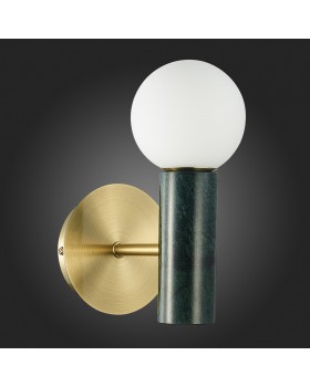 SL1210.401.01 Светильник настенный ST-Luce Золотистый, Черный/Белый G9 1*5W PIETRA-foto6