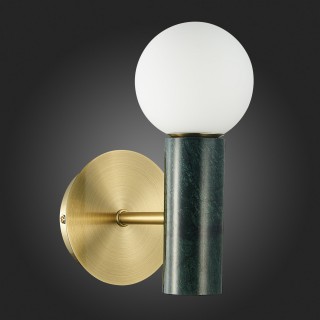 SL1210.401.01 Светильник настенный ST-Luce Золотистый, Черный/Белый G9 1*5W PIETRA-foto6