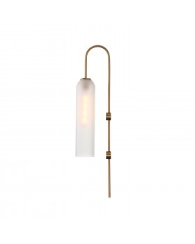 SL1145.351.01 Светильник настенный ST-Luce Латунь/Белый E27 1*60W CALLANA-foto2