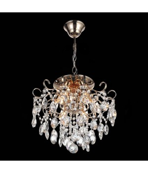 SL846.202.06 Люстра подвесная ST-Luce Золотистый/Прозрачный E14 6*40W ORECCHINI-foto11