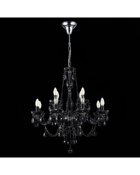 SL642.403.12 Люстра подвесная ST-Luce Черный, Хром/Черный E14 12*40W ODILIA-foto5