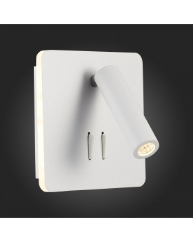 SL1586.531.01 Светильник настенный Белый LED 1*9W 3000K Lm Ra>80 IP20 L-xW140xH140 170-240V BONDI-foto6