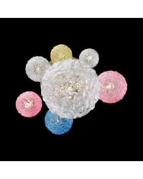 SL1152.253.08 Светильник подвесной ST-Luce Золотистый/Разноцветный G9 8*5W ARCOBALINO-foto14