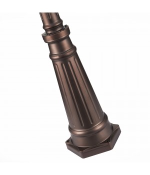 SL080.425.03 Светильник уличный наземный ST-Luce Темный кофе/Прозрачный, Темный кофе E27 3*100W LASTERO-foto12