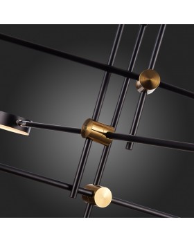 SL1604.432.06 Светильник потолочный ST-Luce Черный, Латунь/Черный LED 6*5W 3000K RODRIGO-foto15