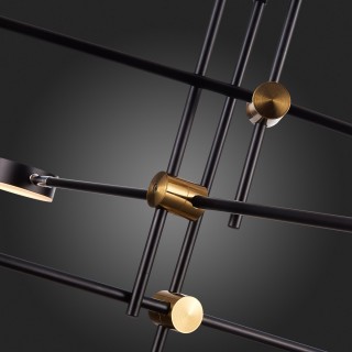 SL1604.432.06 Светильник потолочный ST-Luce Черный, Латунь/Черный LED 6*5W 3000K RODRIGO-foto15