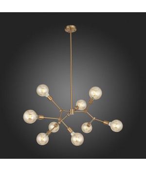 SL413.212.09 Люстра потолочная ST-Luce Латунь E27 9*40W TAVERE-foto4