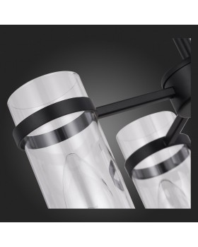 SL334.403.04 Люстра подвесная ST-Luce Черный, Никель/Прозрачный E14 4*60W BICHERO-foto12