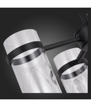 SL334.403.04 Люстра подвесная ST-Luce Черный, Никель/Прозрачный E14 4*60W BICHERO-foto12