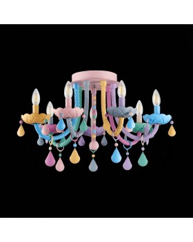 SL1700.782.07 Люстра потолочная ST-Luce Разноцветный E14 7*40W FIATA-foto22