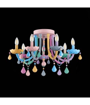 SL1700.782.07 Люстра потолочная ST-Luce Разноцветный E14 7*40W FIATA-foto22