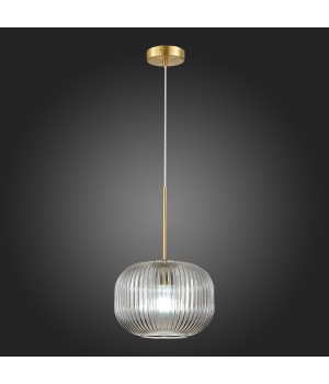 SL1154.303.01 Подвес ST-Luce Латунь/Дымчатый E27 1*60W GRAN-foto7