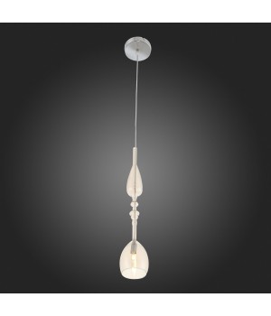 SL373.313.01 Подвес ST-Luce Хром/Янтарный G9 1*5W BRICHERE-foto7