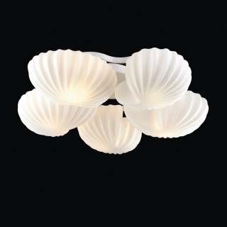 SL534.502.05 Люстра потолочная ST-Luce Белый/Белый E27 5*60W CONGLIA-foto2