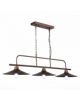 SL265.403.03 Люстра подвесная ST-Luce Кофейный/Кофейный E27 3*60W SСARNO-foto3