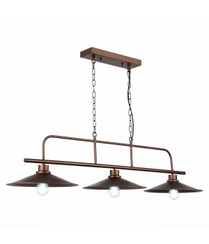 SL265.403.03 Люстра подвесная ST-Luce Кофейный/Кофейный E27 3*60W SСARNO-foto3