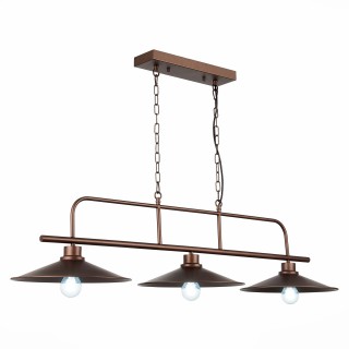 SL265.403.03 Люстра подвесная ST-Luce Кофейный/Кофейный E27 3*60W SСARNO-foto3