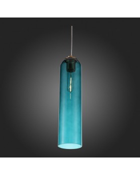 SL1145.383.01 Светильник подвесной ST-Luce Латунь/Голубой E27 1*60W CALLANA-foto8