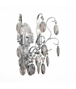 SL846.101.02 Бра ST-Luce Темный хром/Тонированный черный E14 2*40W ORECCHINI-foto2