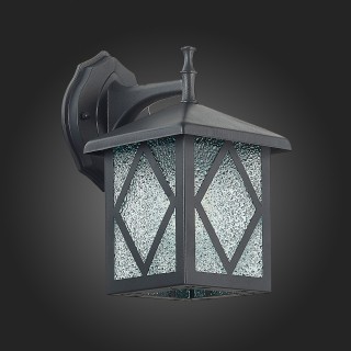 SL084.411.01 Светильник уличный настенный ST-Luce Черный/Черный, Прозрачный E27 1*60W LORNE-foto8