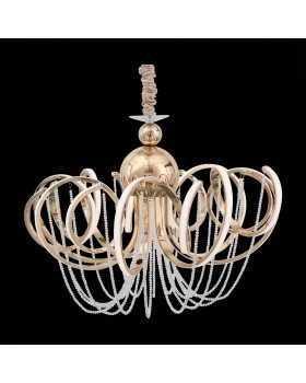 SL963.703.01 Люстра подвесная ST-Luce Светлое дерево/Светлое дерево, Белый LED 1*45W 4000K GENUINE-foto10