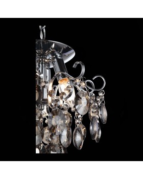 SL846.102.03 Люстра подвесная ST-Luce Темный хром/Тонированный черный E14 3*40W ORECCHINI-foto11