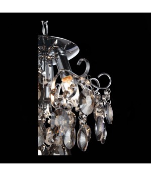 SL846.102.03 Люстра подвесная ST-Luce Темный хром/Тонированный черный E14 3*40W ORECCHINI-foto11