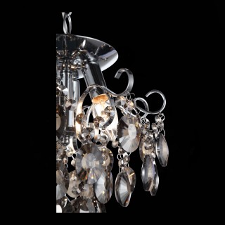 SL846.102.03 Люстра подвесная ST-Luce Темный хром/Тонированный черный E14 3*40W ORECCHINI-foto11