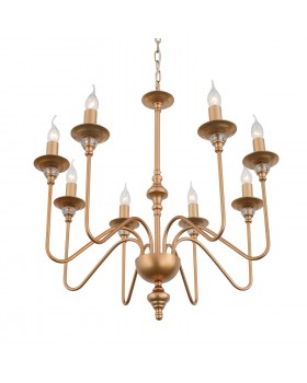 SL186.203.08 Люстра подвесная ST-Luce Латунь, Прозрачный E14 8*40W NOVENTO-foto2